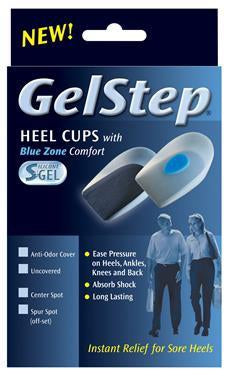 Pedifix Heel Cup GelStep® Large Without Closure Male 9 to 11-1/2 / Female 10-1/2 to 12 Foot