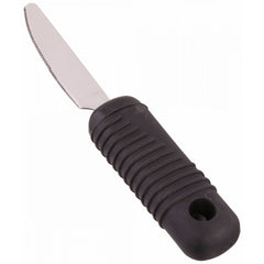 Patterson Medical Supply Knife Sure Grip™ Stainless Steel Knife Silver / Black Stainless Steel / Rubber