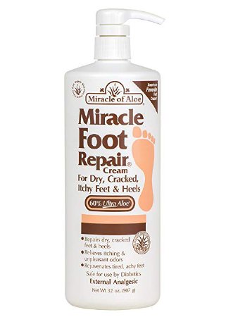 Winning Solutions Inc Foot Moisturizer Miracle Foot Repair® 32 oz. Pump Bottle Menthol Scent Lotion