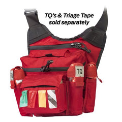 North American Rescue Emergency Bag Rescue Task Force Red Nylon 12 X 12 X 6 Inch - M-1114325-2360 - Each