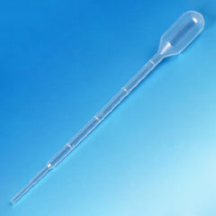 Globe Scientific Transfer Pipette 3 mL 0.25 mL Graduation Increments Sterile