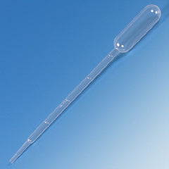 Globe Scientific Transfer Pipette 5 mL 0.25 mL Graduation Increments Sterile