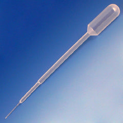 Globe Scientific Transfer Pipette 5 mL 0.5 mL Graduation Increments Sterile