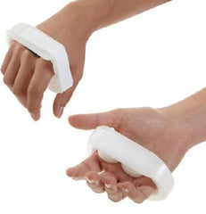 Breg Hand Splint Breg® Galveston Metacarpal HDPE / Nylon / Polypropylene Left or Right Hand White X-Large