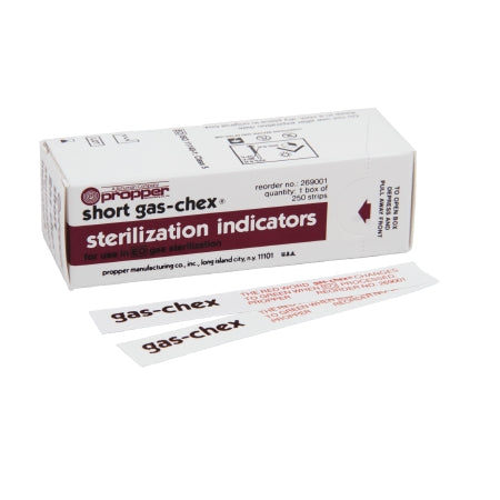 Propper Manufacturing Gas-Chex® Sterilization Chemical Indicator Strip EO Gas 4 Inch