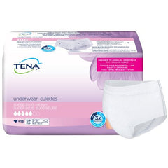 Essity HMS North America Inc Female Adult Absorbent Underwear TENA® Women™ Super Plus Pull On with Tear Away Seams Small / Medium Disposable Moderate Absorbency - M-1115186-1385 - Case of 72
