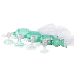 Tri-Anim Health Services RESUSCITATOR, MANUAL W/MANOMETER/MASK/O2 BAG CHLD (10/CS)