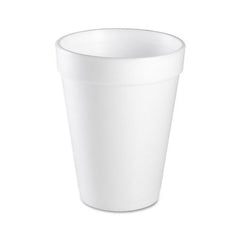 RJ Schinner Co Drinking Cup WinCup® 16 oz. White Styrofoam Disposable