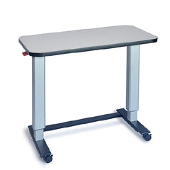 Hausmann Industries TABLE, MULTI-PURPOSE MOBILE GAS SPRING 19"X37"X30"-43"