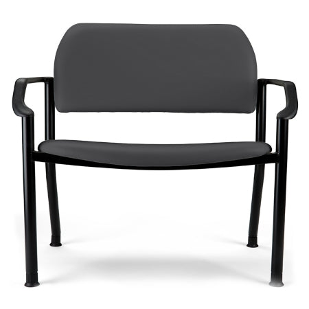 Midmark CHAIR, BARIATRIC 282 W/ARMS OBSIDIAN