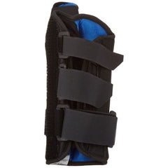 Patterson Medical Supply Wrist Brace with Thumb Spica Rolyan® Aluminum / Lycra® / Nylon Right Hand Black Medium