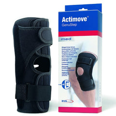 BSN Medical Hinged Knee Brace Actimove® GenuStep Small D-Ring / Hook and Loop Strap Closure 14 to 15-1/2 Inch Thigh Circumference Left or Right Knee