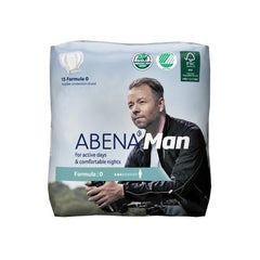 Abena North America Bladder Control Pad Abena™-Man 9 Inch Length Light Absorbency Fluff / Polymer Core Formula 0 Adult Male Disposable - M-1117095-3701 - Bag of 15