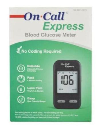 Acon Laboratories Blood Glucose Meter On Call® 4 Second Results No Coding Required