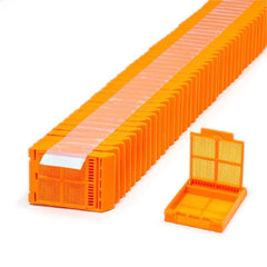 Simport Scientific Biopsy Cassette Micromesh™ Acetal Orange