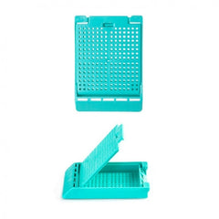 Simport Scientific Biopsy Cassette Slimsette™ Acetal Aqua