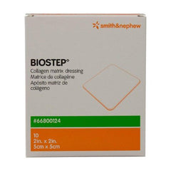 Smith & Nephew Collagen Dressing Biostep™ Collagen 2 X 2 Inch 10 per Pack