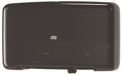 RJ Schinner Co Toilet Tissue Dispenser TorkSelect™ Elevation Black Plastic Manual Double Roll Wall Mount - M-1118357-2261 - Each