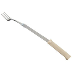 Patterson Medical Supply Extension Fork Extension Silver / White Stainless Steel