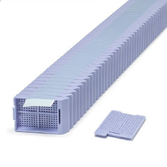 Simport Scientific Biopsy Cassette Swingsette™ Acetal Blue