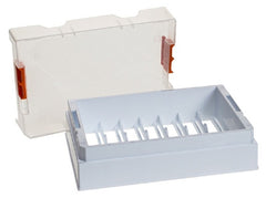 Simport Scientific Cryo Storage Box CryoSette™ 41.6 X 85.5 X 127.8 mm White Polypropylene 21 Place Capacity