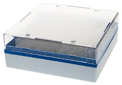 Simport Scientific Cryo Storage Box CryoSette™ 2 X 5-1/4 X 5-1/4 Inch White Polycarbonate 40 Place Capacity