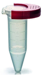 Simport Scientific Tube Clip CapLock™ Red For 5 mL Tubes with Snap Cap