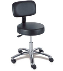 Market Lab Inc STOOL, LAB W/BACK CUSHIONED ADJ HEIGHT