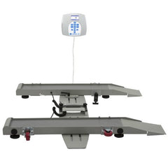 Health O Meter Wheelchair Scale Health O Meter® Digital LCD Display 800 lbs. Capacity Gray AC Adapter / Battery Operated