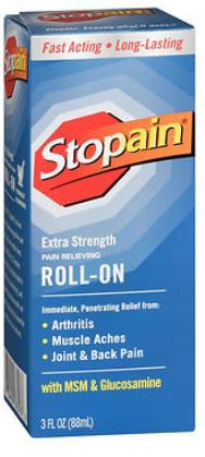 Emerson Healthcare Topical Pain Relief Stopain® Extra Strength 8% Strength Menthol Solution 3 oz.