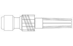 Becton Dickinson CONNECTOR, INJECTION PORT PRE-SLIT (100/CS)