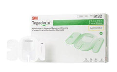 3M Antimicrobial I.V.Dressing 3M™ Tegaderm™ CHG (Chlorhexidine Gluconate) 2-3/4 X 3-3/8 Inch Rectangle Sterile