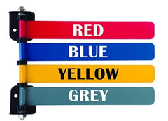 Omnimed Exam Room Signal Flag Wall Mount 4-Flag 8 Inch - M-1120877-4079 - Each