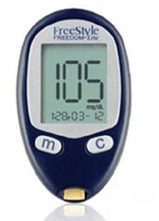 Abbott Blood Glucose Meter Freestyle Freedom® Lite 5 Second Results No Coding Required