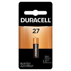 Duracell Alkaline Battery Duracell® MN27 Cell 12V Disposable 1 Pack - M-1121199-4973 - Case of 36