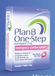 Foundation Consumer Healthcare LLC Oral Birth Control Plan B Onestep® 1.5 mg Strength 1 Tablet per Blister Pack