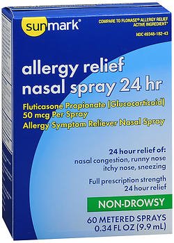 Allergy Relief sunmark® 50 mcg Strength Nasal Spray 0.34 oz.