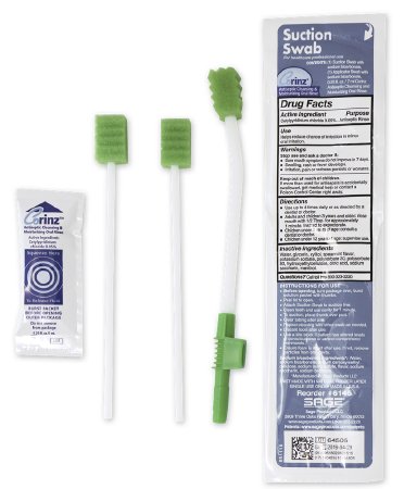 Sage Products Oral Swab Kit Toothette® NonSterile