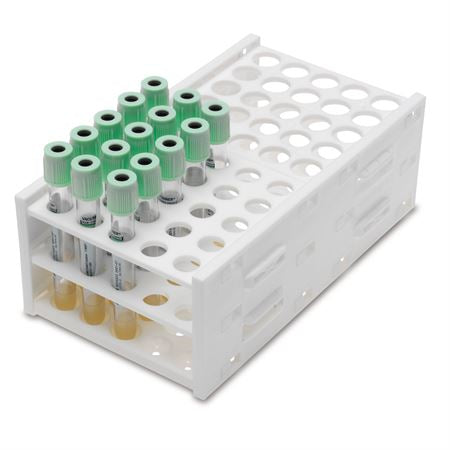 Market Lab Inc 3-Tiered Test Tube Rack T-Racks™ 50 Place 13 to 16 mm Tube Size White