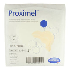 Hartmann Silicone Foam Dressing Proximel™ 9-1/5 X 9-1/5 Inch Sacral Adhesive with Border Sterile