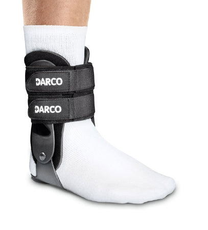 Darco International Ankle Brace Body Armor® Vario Wide Hook and Loop Strap Closure Right Foot