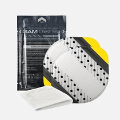 The Seaberg Company SEAL, CHEST SAM W/2 NON-VALVEDDRESSING (50/CS)