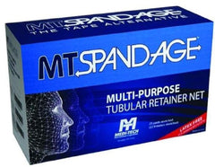 Medi-Tech International Elastic Net Retainer Dressing MT Spandage™ Pre-Cuts with Cut Outs Tubular / Pre-Cut Elastic 10 Inch Length Size 7 White Full Head Mask NonSterile