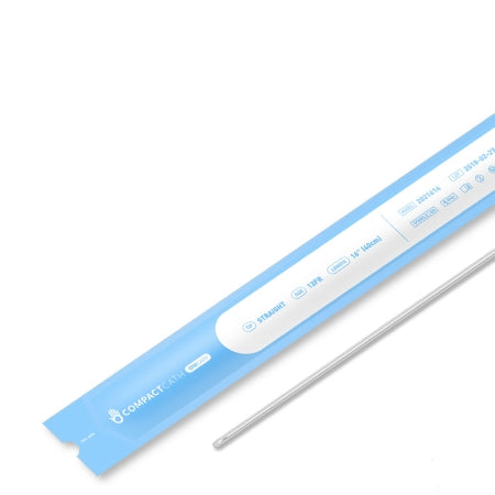 CompactCath Urethral Catheter CompactCath® OneCath Straight Tip Uncoated PVC 10 Fr. 16 Inch