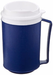 Patterson Medical Supply Drinking Mug 12 oz. Blue Plastic Reusable
