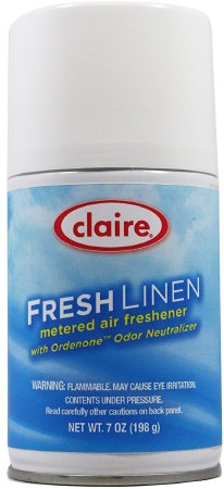 R3 Reliable Redistribution Resource Air Freshener Claire® Dry Mist 7 oz. Can Fresh Linen Scent - M-1123080-3666 - Case of 12