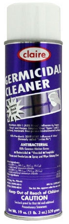 R3 Reliable Redistribution Resource Claire® Surface Disinfectant Cleaner Germicidal Liquid 19 oz. Can Fresh Scent NonSterile - M-1123086-2913 - Case of 12