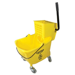 R3 Reliable Redistribution Resource Mop Bucket with Wringer Zephyr Yellow - M-1123103-2555 - Each