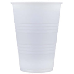 R3 Reliable Redistribution Resource Graduated Drinking Cup Prime Source 10 oz. Translucent Plastic Disposable