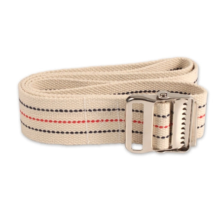 Dynarex Gait Belt 60 Inch Length Natural Color Cotton